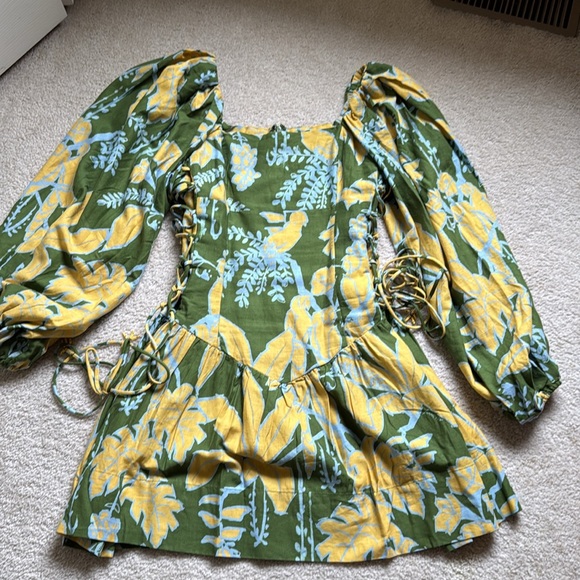 FARM RIO “Green foliage” mini dress - Picture 2 of 9